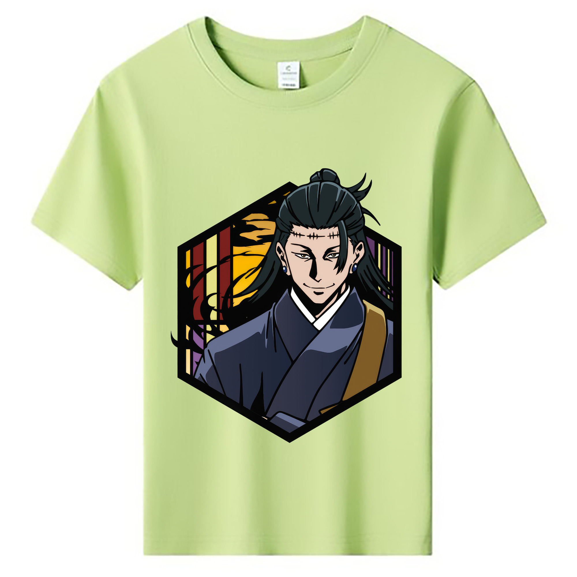 （画像用） 呪術廻戦 Jujutsu Kaisen 綿100％キッズTシャツ（フロントプリント）